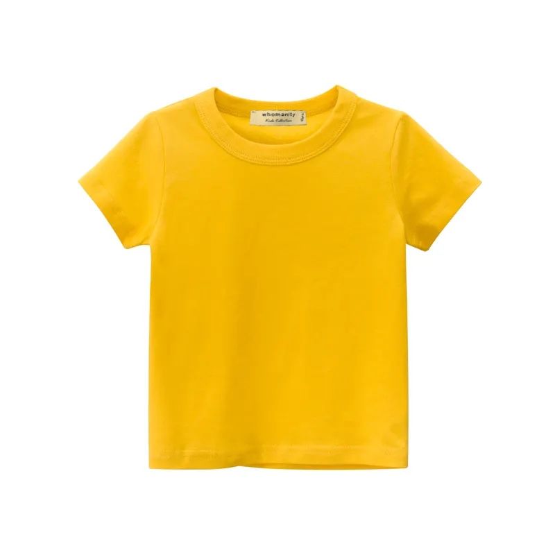 تی شرت آستین کوتاه پسرانه هومنیتی مدل WYKBTS9947-YEL