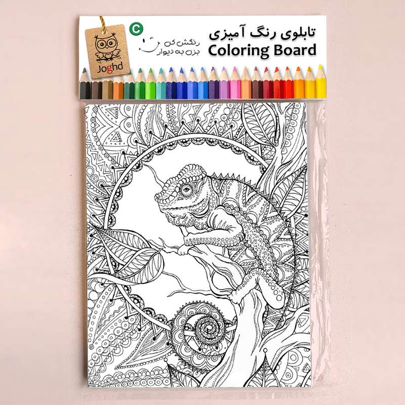 بازی آموزشی رنگ آمیزی مدل ad25-8c
