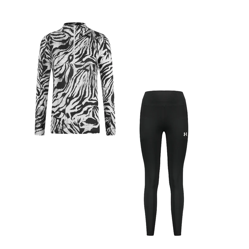 ست تی شرت و لگینگ ورزشی زنانه مدل 276-4104