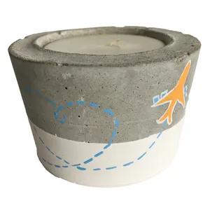 شمع دست ساز مدل استوانه ای هواپیما