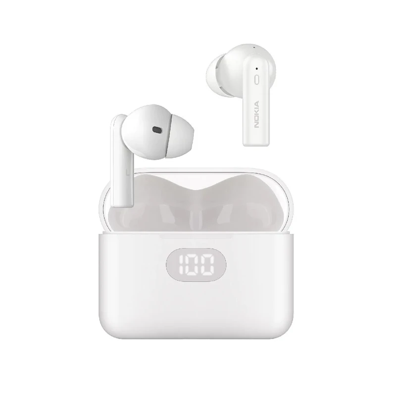 هدفون بی سیم نوکیا مدل NAS  E3102 TWS Bluetooth Earphones Stereo Wireless Headphones with Microphone HD Call Waterproof Touch Control Gaming Headset