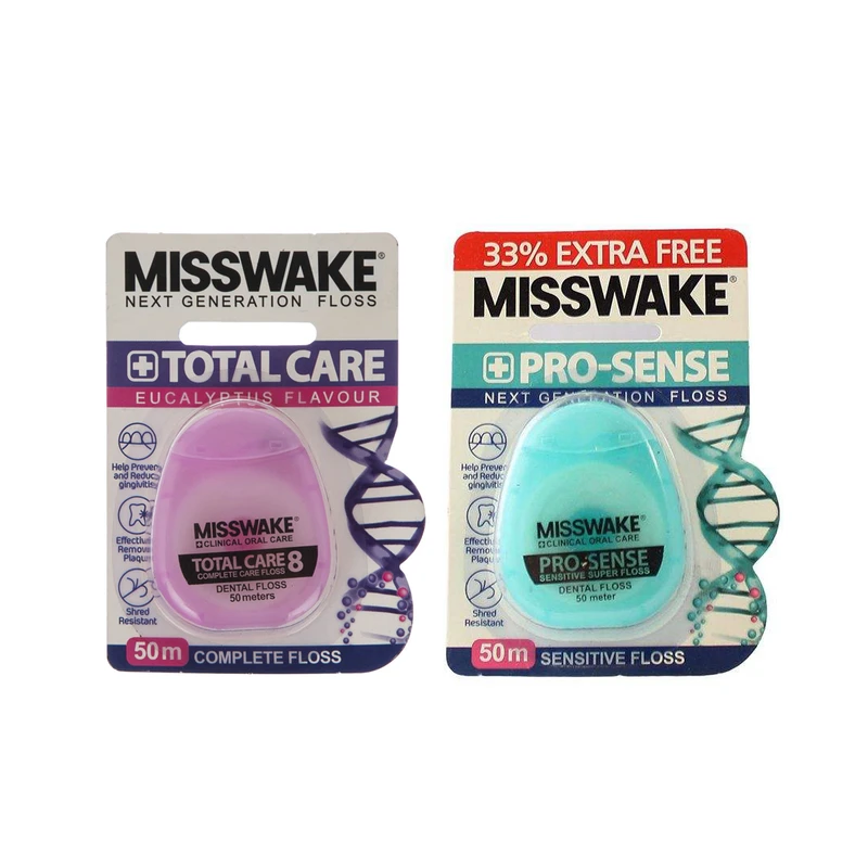 نخ دندان میسویک مدل Pro-Sense به همراه نخ دندان میسویک مدل Total Care