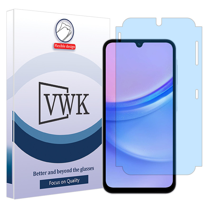 محافظ صفحه نمایش وی دبلیو کی مدل مات ضد اشعه آبی مناسب برای گوشی موبایل سامسونگ Galaxy A15