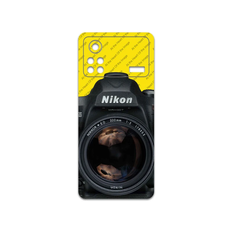 برچسب پوششی ماهوت مدل Nikon-Logo مناسب برای گوشی موبایل شیائومی Poco X4 Pro 5G