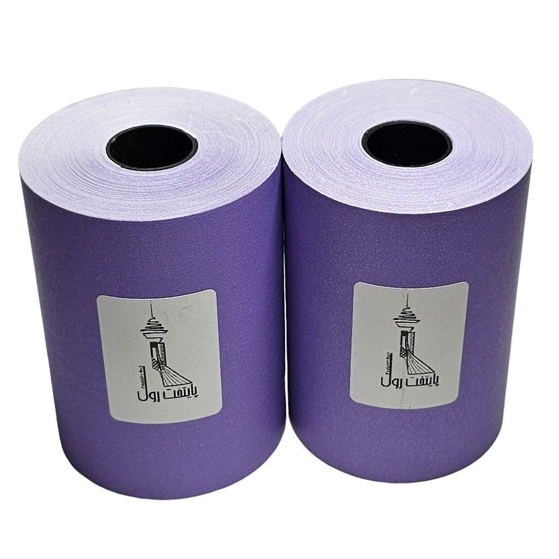 کاغذ پرینتر حرارتی پایتخت رول مدل Pr80mm بسته 30 عددی
