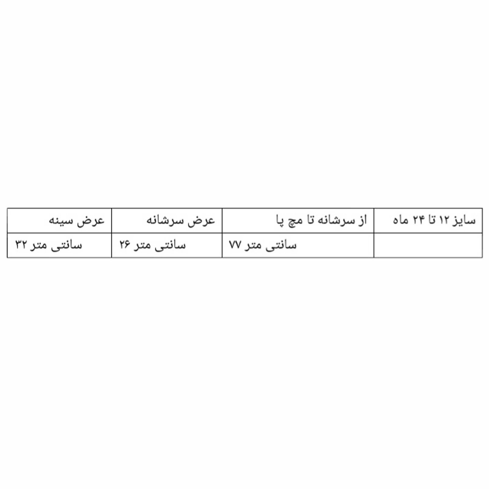 سرهمی نوزادی ایمپی دیمپی مدل y-5521 -  - 4