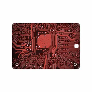MAHOOT Red Printed Circuit Board Cover Sticker for Samsung Galaxy Tab A 9.7 2015 T550
