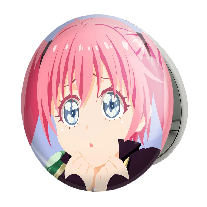 آینه جیبی خندالو طرح میلیم انیمه اسلایم مدل تاشو کد 13101 