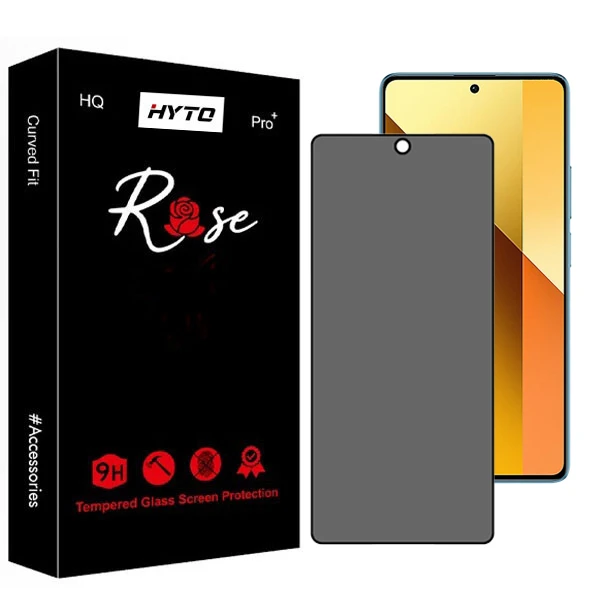 محافظ صفحه نمایش حریم شخصی هیتو مدل Rose Privacy Pro مناسب برای گوشی موبایل شیائومی redmi note 13