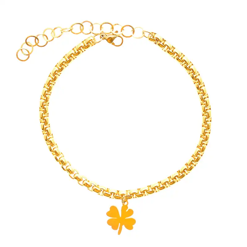 دستبند زنانه دلنار گالری مدل شبدر