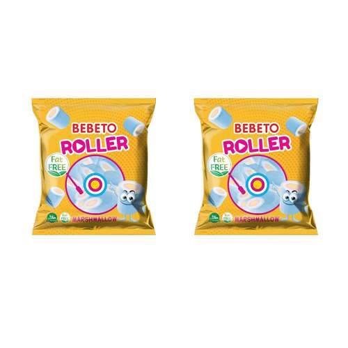 مارشمالو رولر ببتو 65 گرم بسته 2 عددی