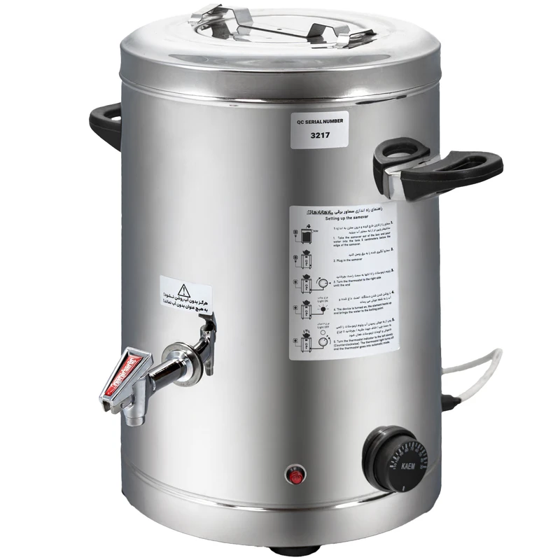 سماور برقی 1000 وات مدل 11BDO ظرفیت 11 لیتر
