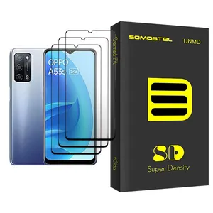 Somastel SD Glass MIX003 Screen Protector For Oppo A53s 5G Pack Of 3