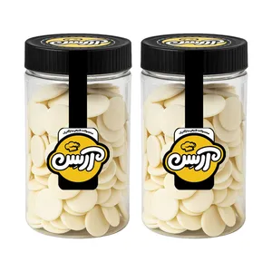 شکلات سکه ای سفید آرسن - 600 گرم بسته 2 عددی