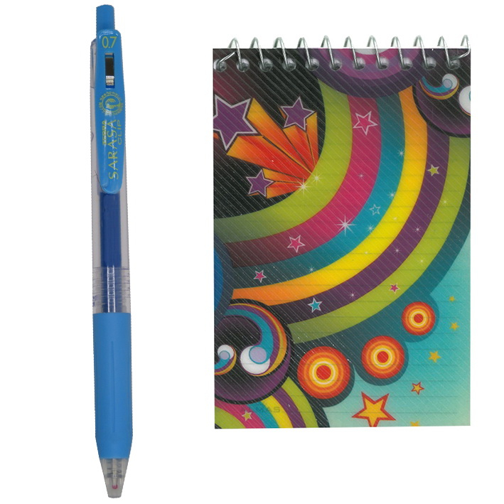 روان نویس مدل ساراسا کد sarasa02 به همراه دفتر یادداشت