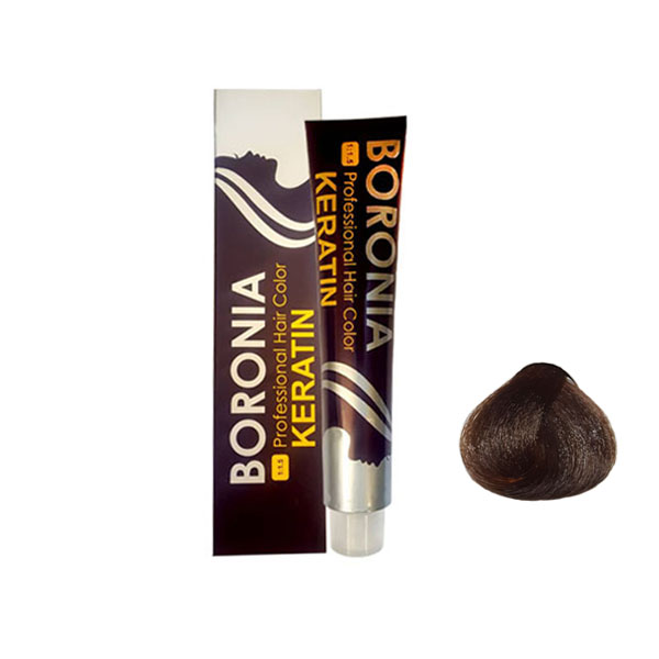  رنگ مو برونیا سری کاکائویی شماره 7.53 حجم 100 میلی لیتر رنگ بلوند کاکائویی متوسط
