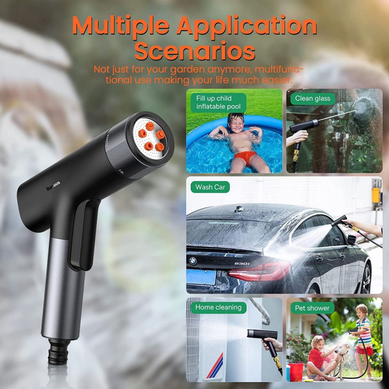 نازل کارواش باسئوس مدل Spray Nozzle