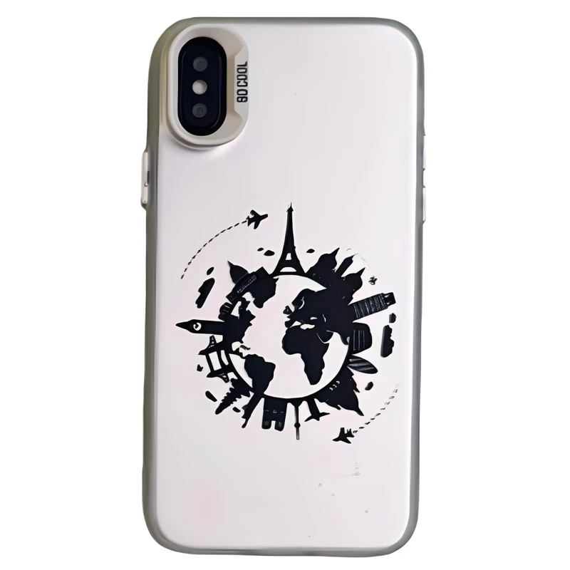 کاور مدل so cool طرح سفر مناسب برای گوشی موبایل اپل Iphone X/XS