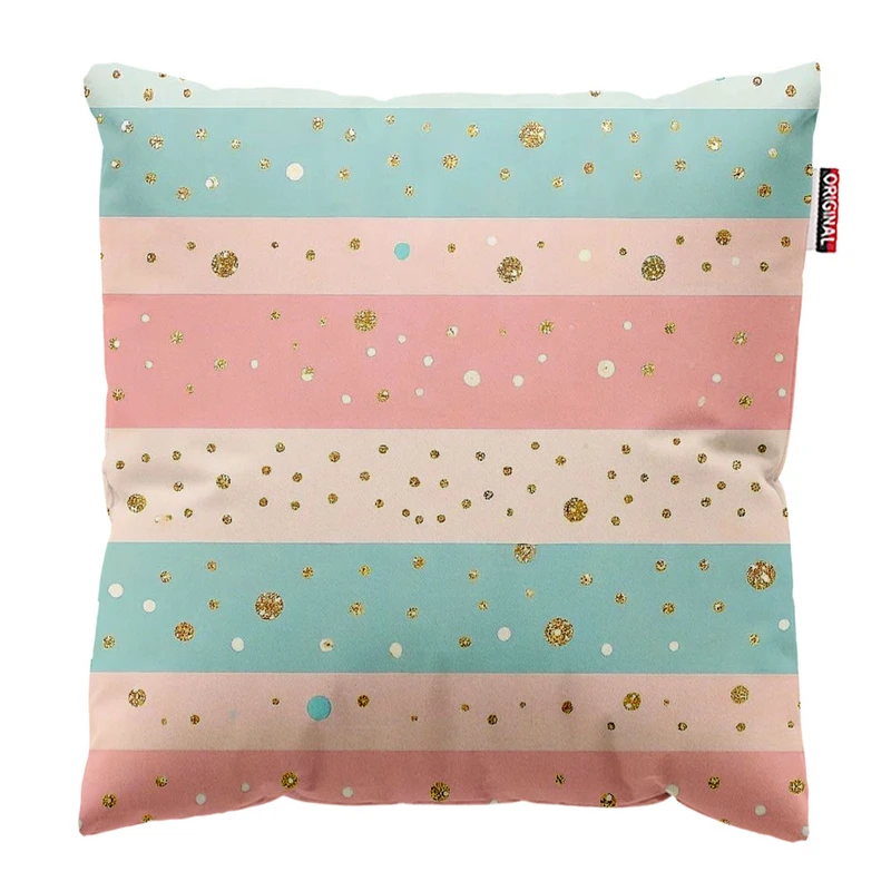 کوسن پاد آفرین طرح رنگی کد 1723 سایز 30*30 سانتی متر