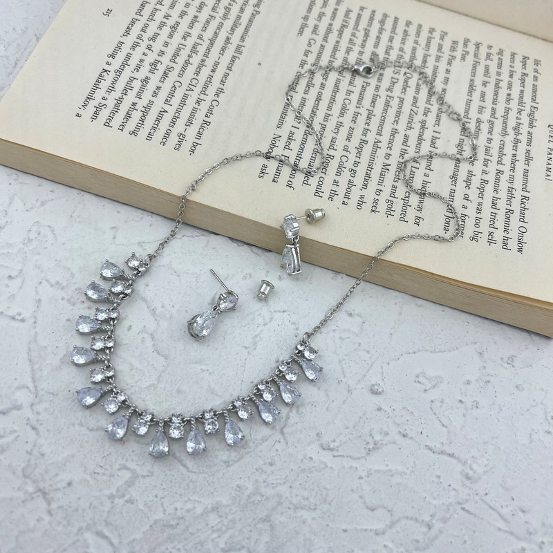 نیم ست زنانه مدل جواهری کد M4197