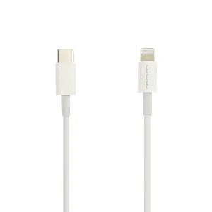 کابل تبدیل USB-C به لایتنینگ دبلیو یو دبلیو مدل X123 طول 1 متر