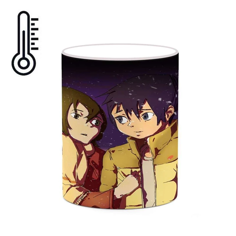 ماگ حرارتی کاکتی مدل انیمه کد mgh21733