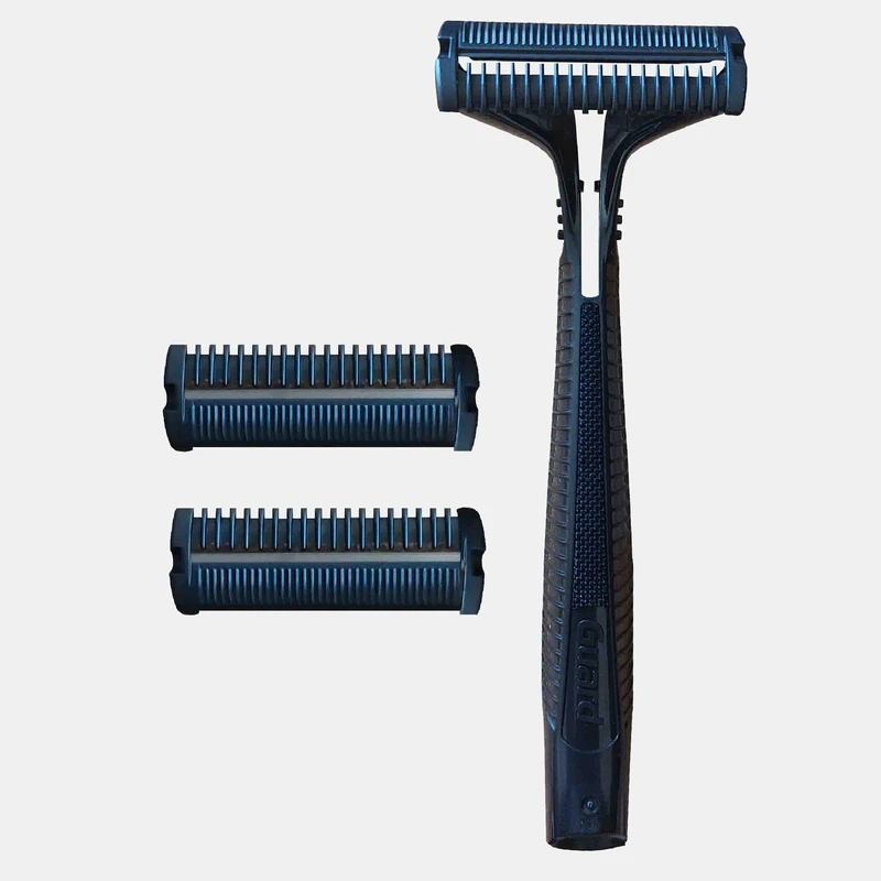 خود تراش ژیلت مدل Guard به همراه تیغ یدک بسته 2 عددی