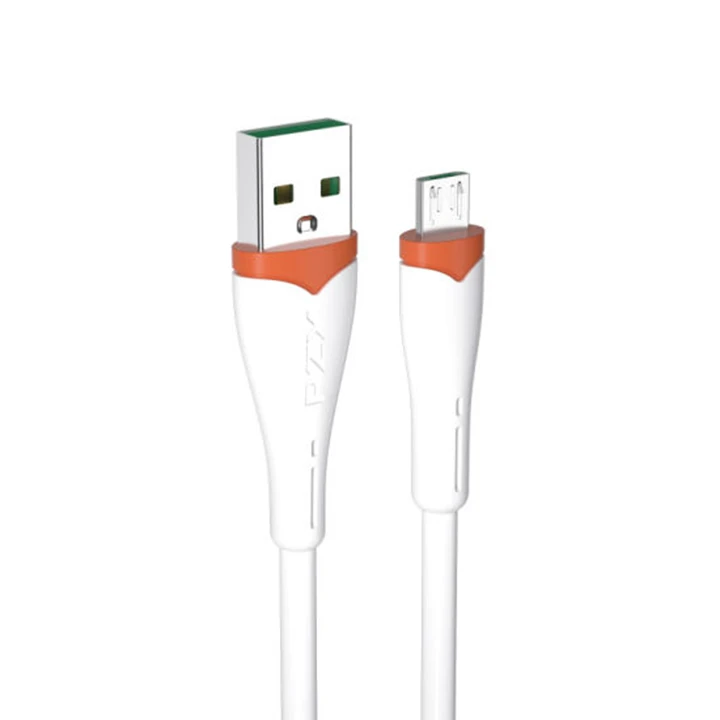کابل تبدیل USB به Micro-USB پی زد ایکس مدل V154 طول 1.5 متر