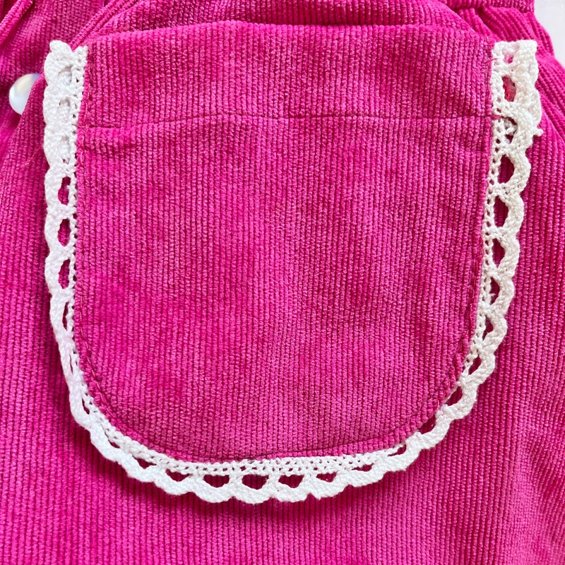 عکس شماره 4 : پیراهن آستین بلند یقه ب ب دخترانه مدل تک جیب