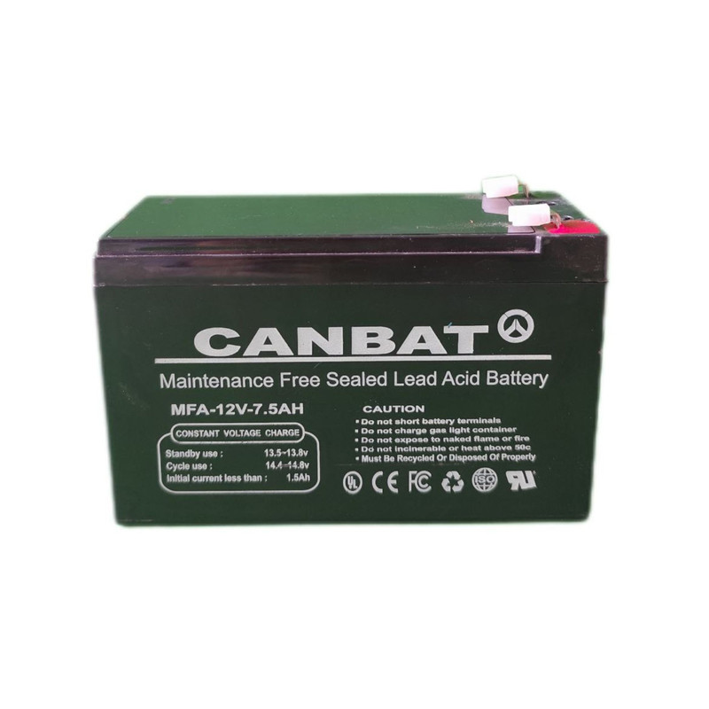 باتری UPS 12 ولت 7.5  مدل 12V_7.5Ah