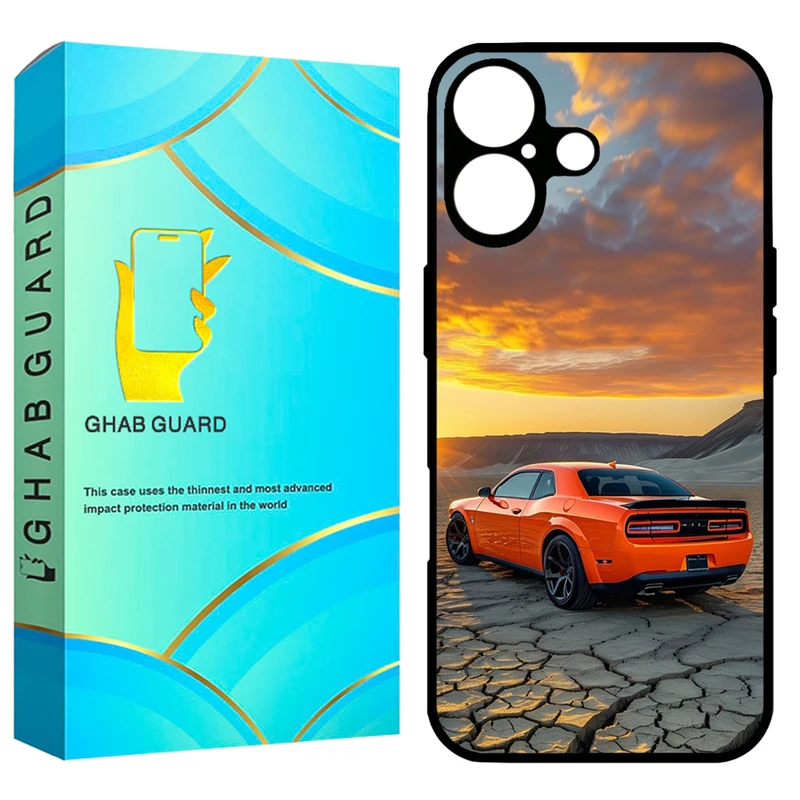کاور قاب گارد طرح ماشین مدل GCHP16 مناسب برای گوشی موبایل اپل iPhone 16
