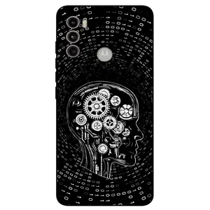 Megafone Human Robot 7428 Cover For Motorola Moto G60