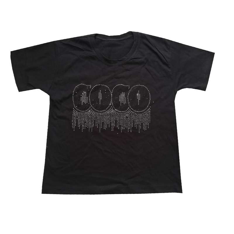 تی شرت آستین کوتاه دخترانه مدل coco