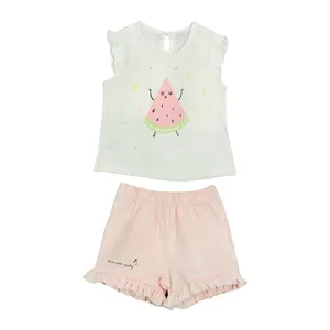 ست تاپ و شلوارک نوزادی پاپو مدل betty