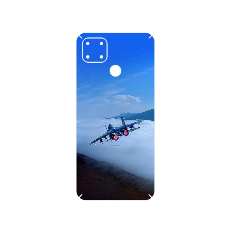 برچسب پوششی ماهوت مدل Fighter plane Su27 مناسب برای گوشی موبایل ریلمی C25s