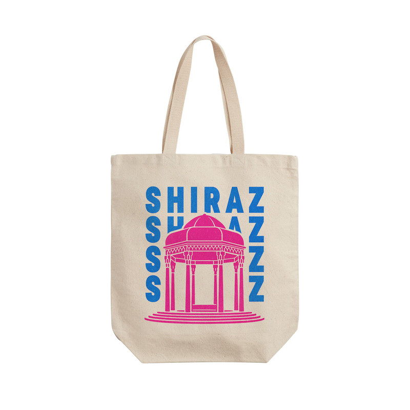 ساک خرید ترمه طراحان ایده مدل نماد حافظیه شیراز کد map0022 - L