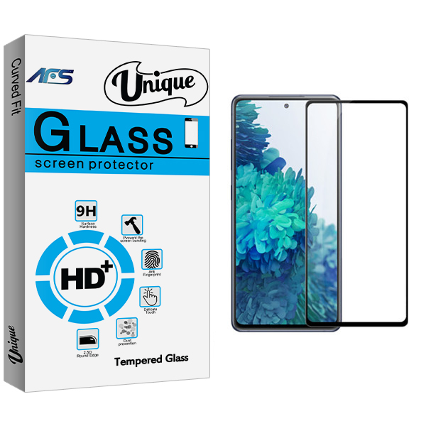 تصویر محافظ صفحه نمایش ای اف اس مدل Unique Glass مناسب برای گوشی موبایل سامسونگ Galaxy S20 FE