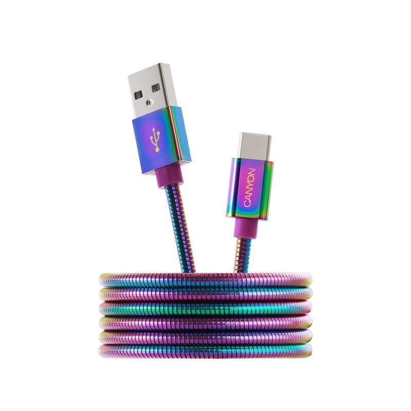 کابل تبدیل Micro USB به USB-C کنیون مدل UC-7 طول 1.2 متر