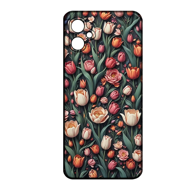 کاور طرح گل کد 333 مناسب برای گوشی موبایل سامسونگ Galaxy A04