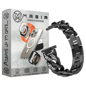 Masir Lux Diamond Stainless Strap suitable for Galaxy Watch Gear S2 Classic / Gear S3 / Gear Sport 22mm