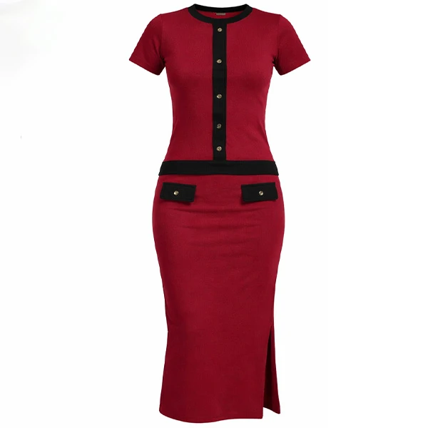 ست تاپ و دامن راحتی زنانه مدل 046