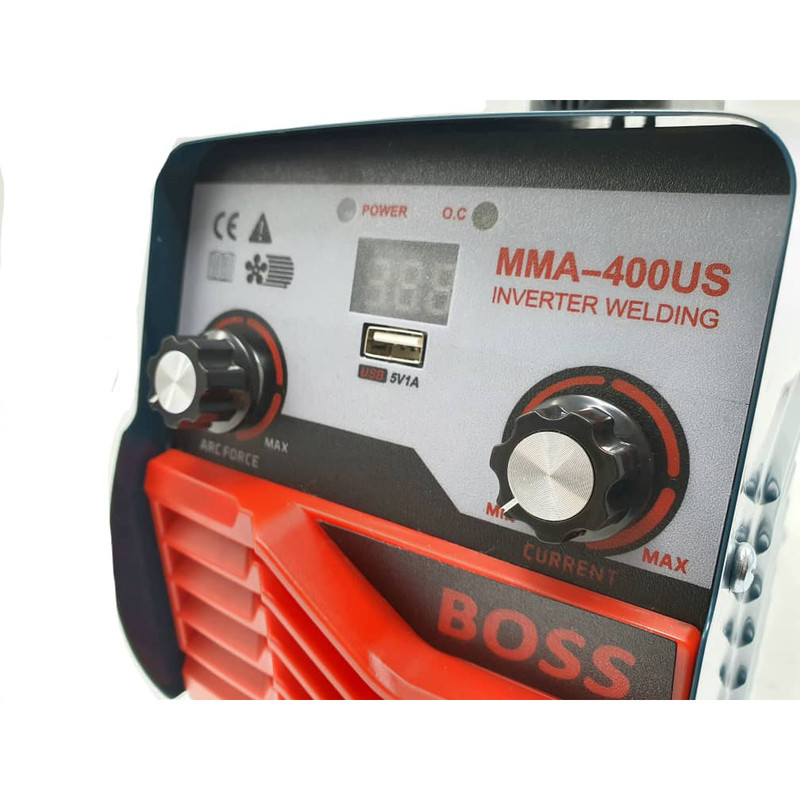 دستگاه جوش 400 آمپر باس مدل BS123YSD066-1-MMA-400US دستگاه جوش 400 آمپر باس مدل BS123YSD066-1-MMA-400US