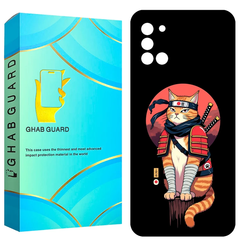 کاور قاب گارد طرح گربه مدل GA3120 مناسب برای گوشی موبایل سامسونگ Galaxy A31