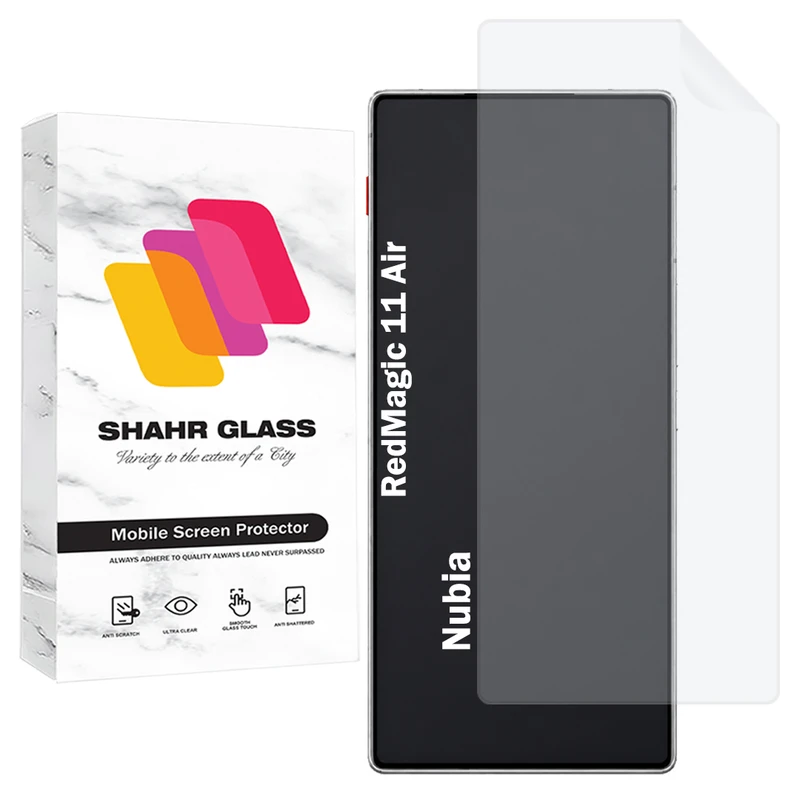 محافظ صفحه نمایش شهر گلس مدل SFNMB20 مناسب برای گوشی موبایل زد تی ای Nubia Red Magic 11 Air