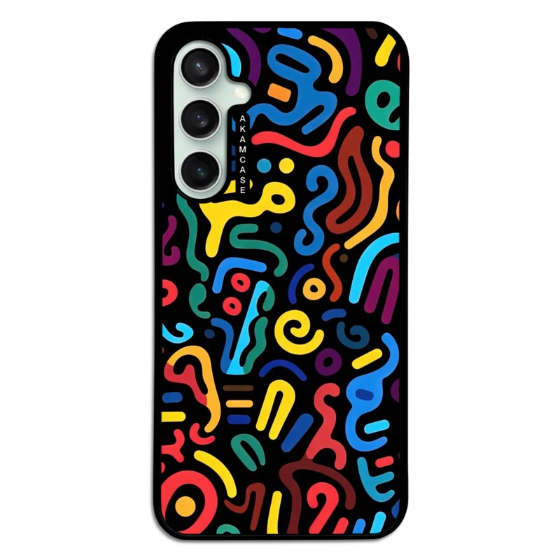 کاور آکام مدل AMC-WSGS23FE-DOODLE20 مناسب برای گوشی موبایل سامسونگ Galaxy S23 FE