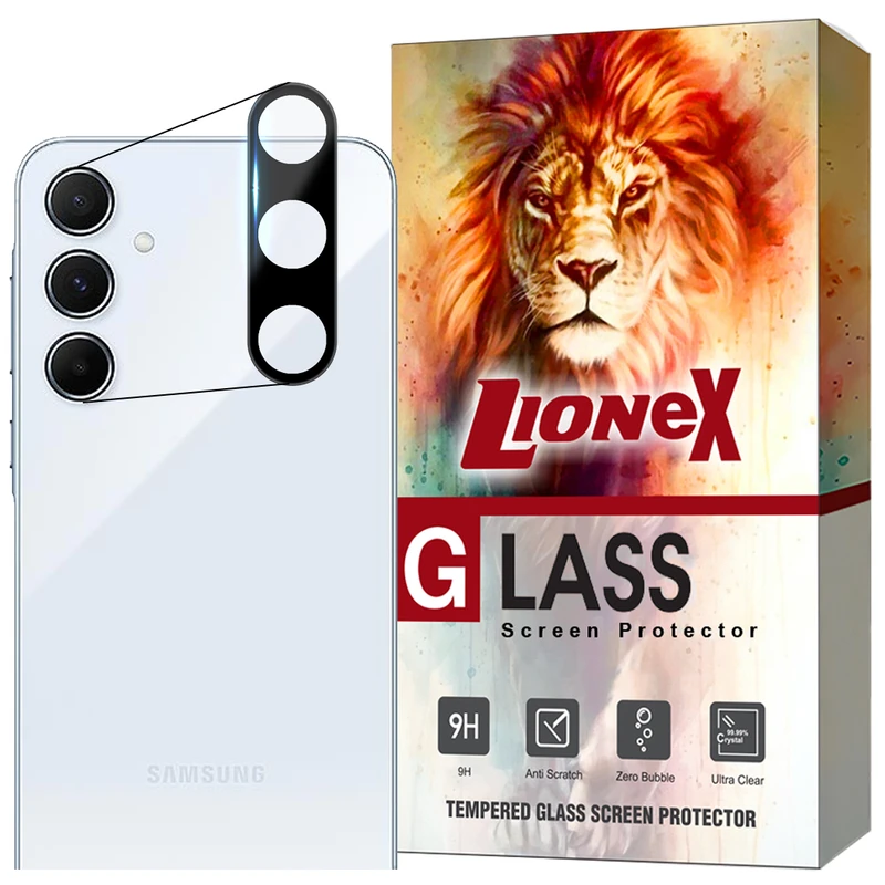 محافظ لنز دوربین لایونکس مدل LFUL20 مناسب برای گوشی موبایل سامسونگ Galaxy A35 / Galaxy A55