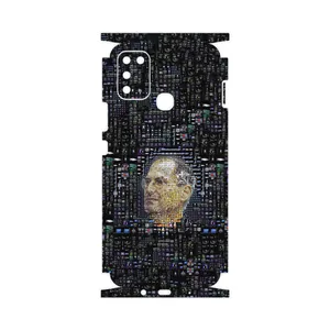 MAHOOT 2 Collage of Steve Jobs-FullSkin Cover Sticker for Infinix Hot 10 Play