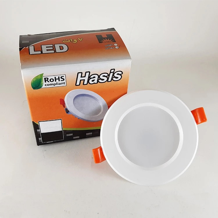 پنل ال ای دی 7 وات حسیس مدل 2024 بسته 3 عددی