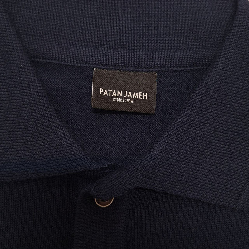 پلیور یقه برگردان مردانه پاتن جامه مدل 304021040006999
