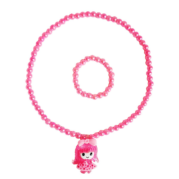 نیم ست دخترانه مدل خندان کد 03